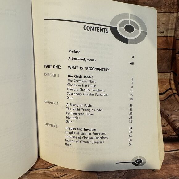 Trigonometry DeMYSTiFieD Stan Gibilisco Self-Teaching Guide Math Book Learn - Picture 7 of 8